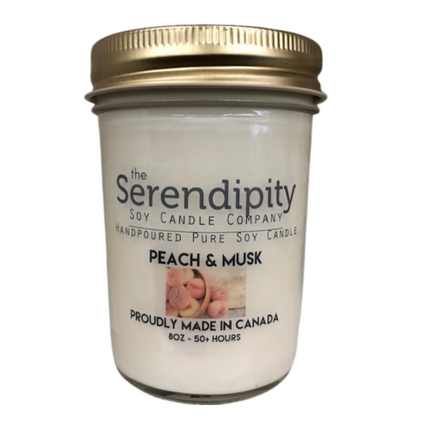 Peach & Musk Soy Candle