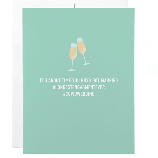 About Time You Guys Got Married Card