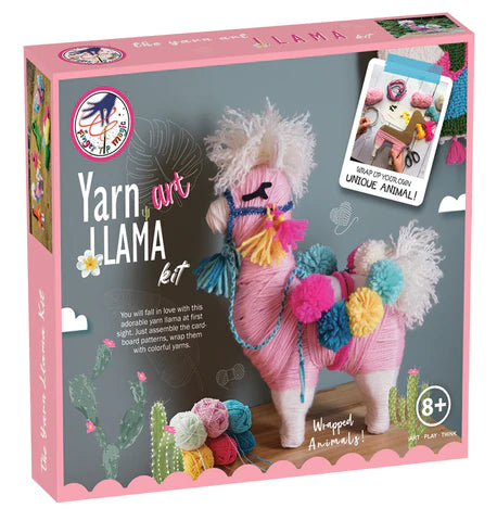 DIY Llama Yarn Art Kit