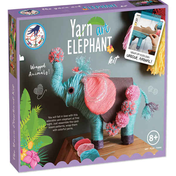 DIY Elephant Yarn Art Kit