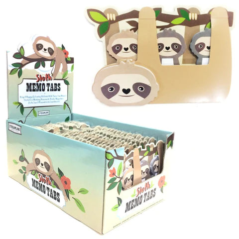 Sloth Sticky Memo Tabs