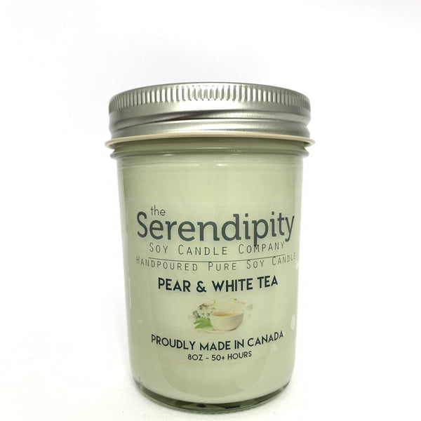 Pear & White Tea Soy Candle