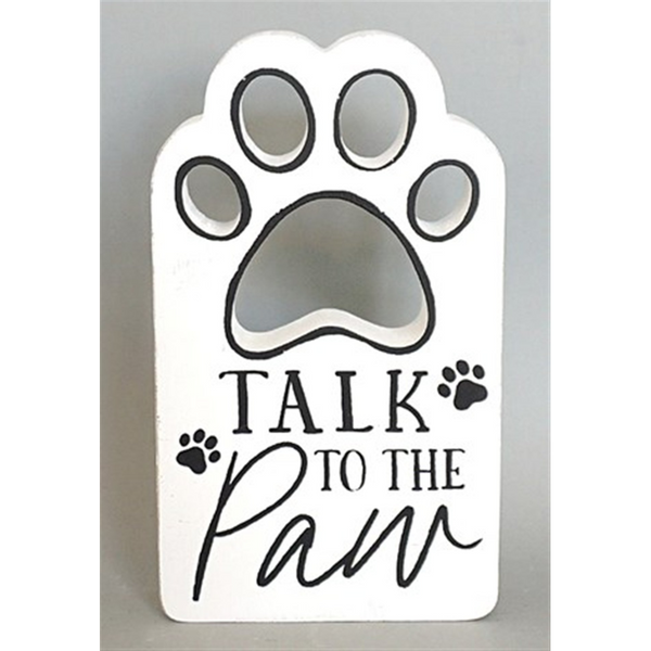 Talk To The Paw Block