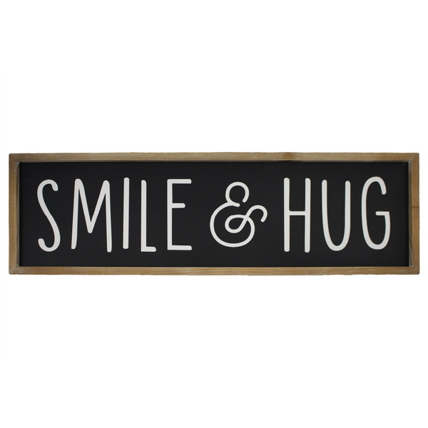 Smile & Hug Sign