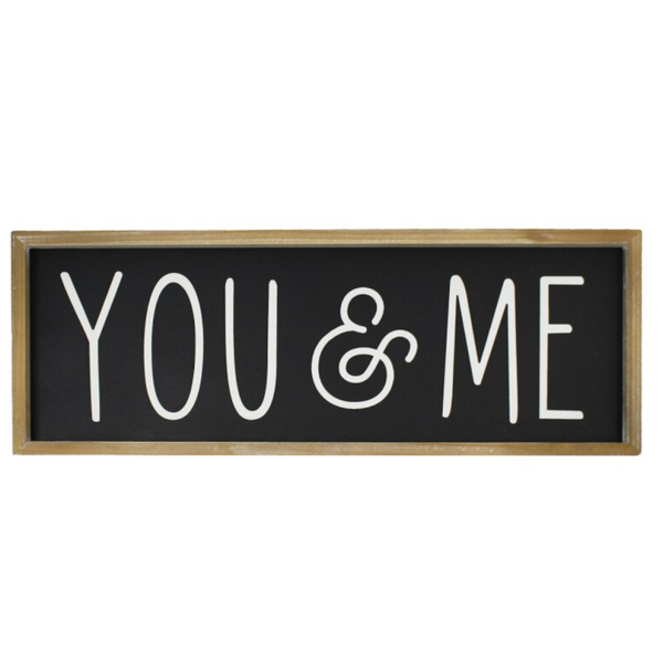 You & Me Sign