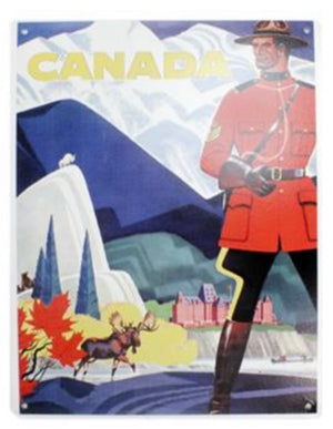Vintage Canada Metal Signs