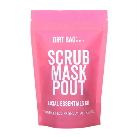 Facial Kit - Facial Scrub, Facial Mask, Lip Mask, Mixing Bowl
