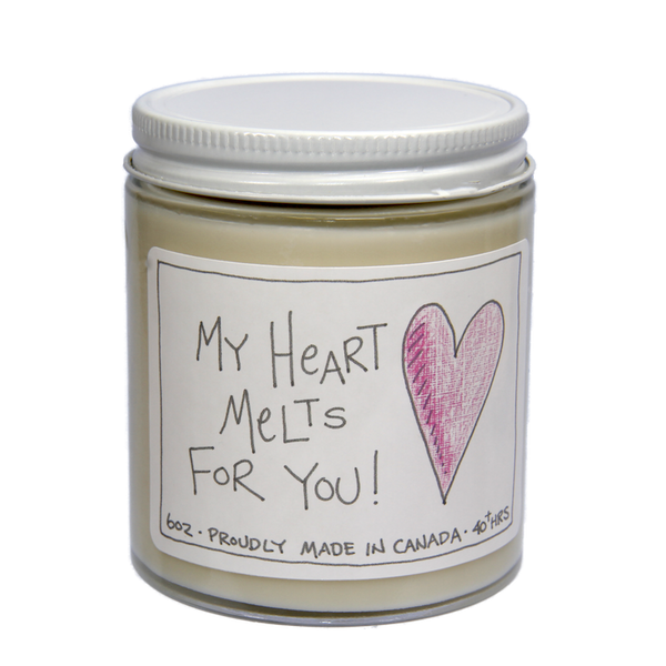My Heart Melts For You Soy Candle - Flamingo Boutique