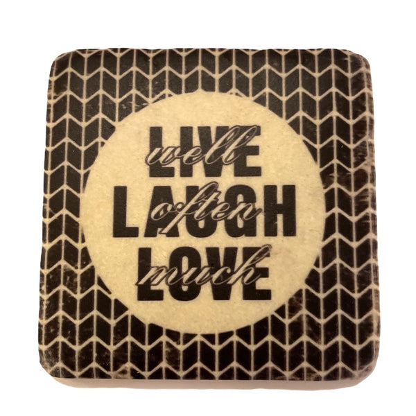 Live Laugh Love Coaster
