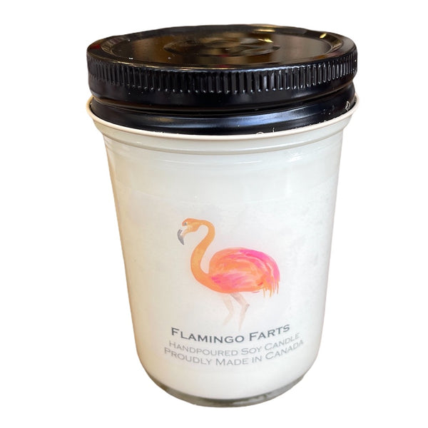 Flamingo Candle
