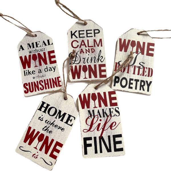 Wine Tags Gift Tags