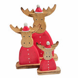 Red Deer In Santa suit Decoration 