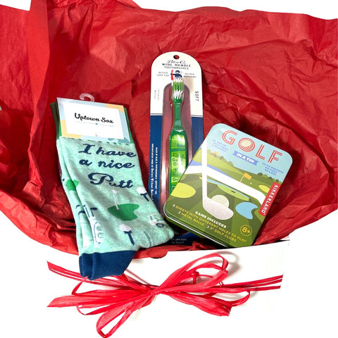 Golf Themed Gift Box