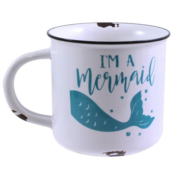 Ceramic "I'm A Mermaid" Mug - Flamingo Boutique