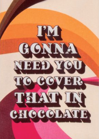 I'm Gonna Need You To Cover That In Chocolate Tea Towel - Flamingo Boutique