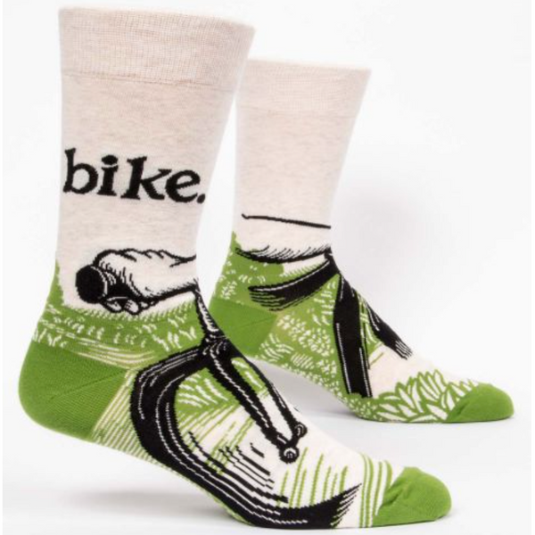 Bike Path Men's Socks - Flamingo Boutique