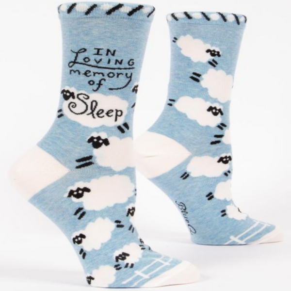 In Loving Memory Of Sleep Women's Crew Socks
