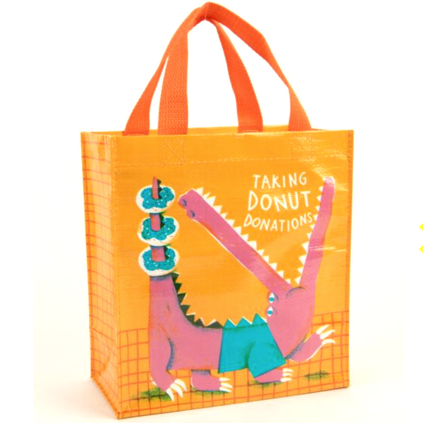 Taking Donut Donations Handy Tote - Flamingo Boutique