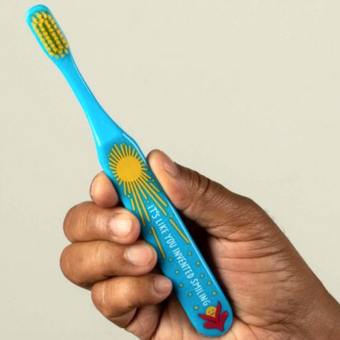 It's Like You Invented Smiling Toothbrush