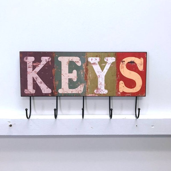 Keys Hook Sign - Flamingo Boutique