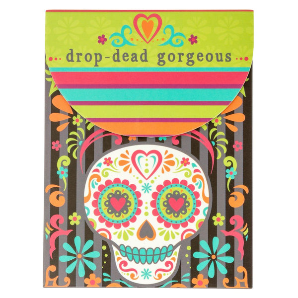 Drop Dead Gorgeous - Skull Pocket Notepad - Flamingo Boutique