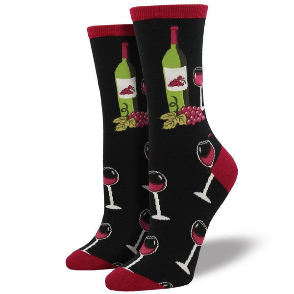 Wine Scene - Men's Socks - Flamingo Boutique
