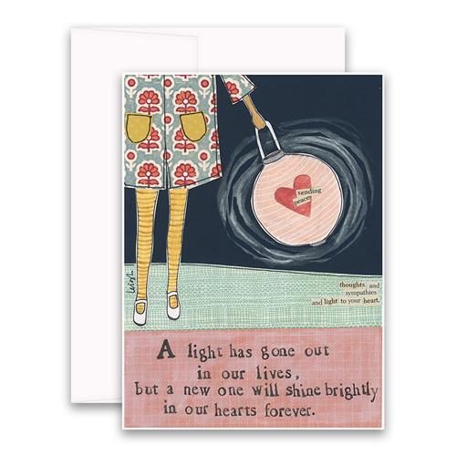 Brightly In Our Hearts Card