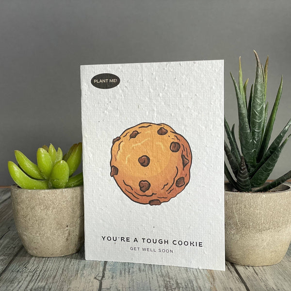 You're a Tough Cookie Plantable Greeting Card