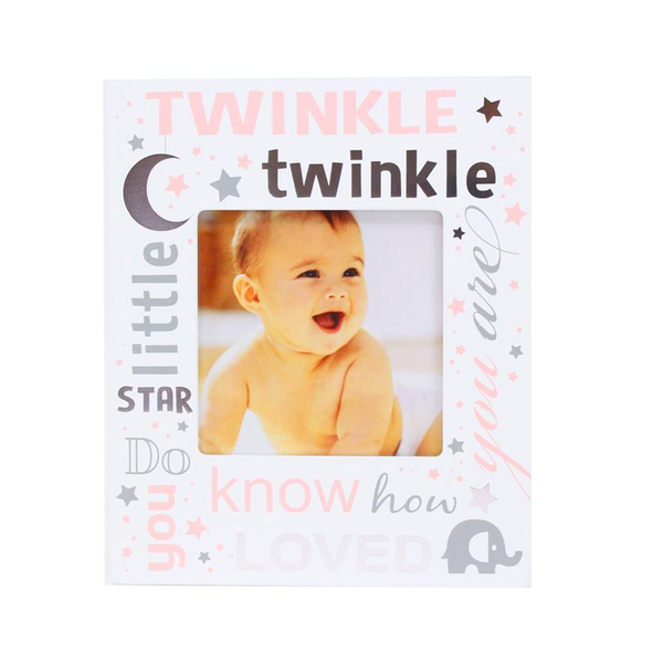 Twinkle Twinkle Pink Photo Frame - Flamingo Boutique