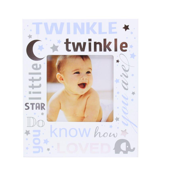 Twinkle Twinkle Blue Photo Frame - Flamingo Boutique