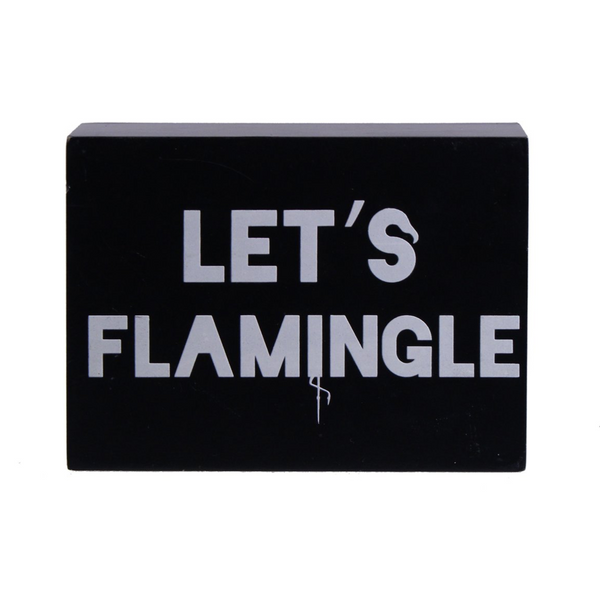 Let's Flamingle Sign - Flamingo Boutique