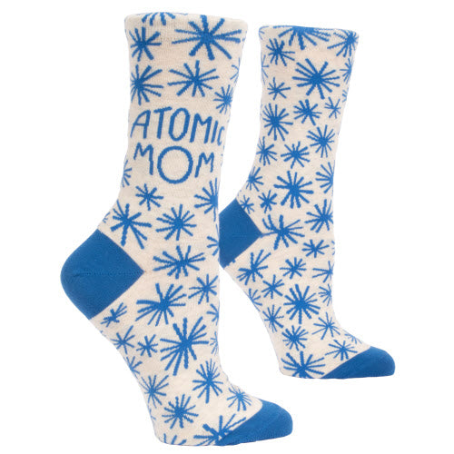 Atomic Mom Women's Crew Socks