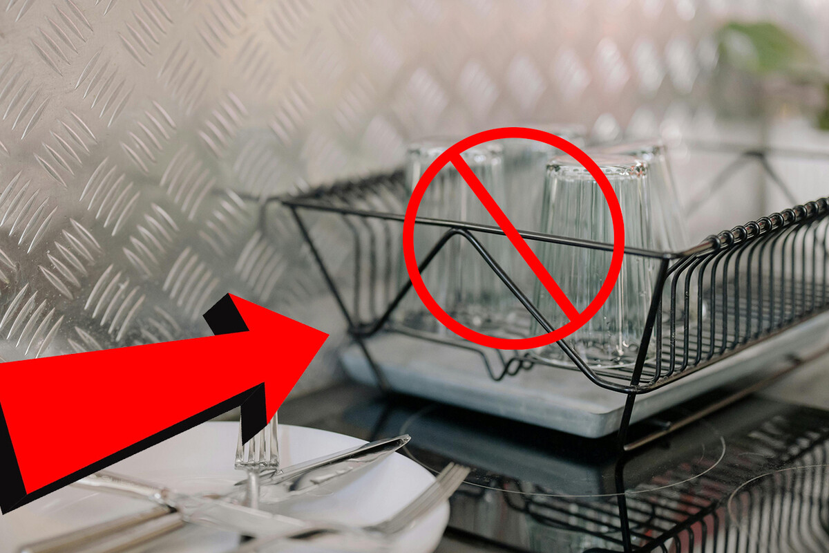Goodbye, classic dish drainer: this trend saves tons of space in the kitchen